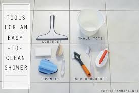 how to clean a shower and keep it that