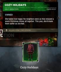 The new discount codes are constantly updated on couponsgoods. Leaksbydaylight Dead By Daylight Leaks More On Twitter If You Haven T Managed To Get The New Sweater For Legion Don T Worry There Is A New Code That Has No