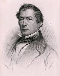 JOHN PENDLETON KENNEDY 1795-1880 SECRETARY OF THE NAVY 1850 PORTRAIT  ENGRAVING