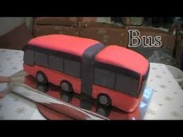 Youtube Bus Cake Bus Cake Tutorial