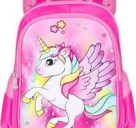 Czemo Zaino Bambini per 6-9 anni, con Unicorno, Zainetto Asilo Impermeabile  Regolabile Ragazze Elementari Rosa : Amazon.it: Moda
