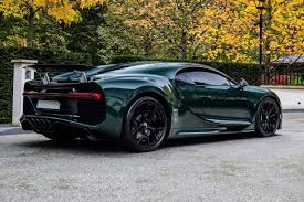 Maybe you would like to learn more about one of these? This Astonishing 2019 Chiron Sport Is Finished In British Racing Green With Gloss Black Wheels And Matt Black Detailing Bugatti