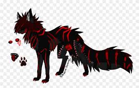 You are viewing some demon wolf sketch templates click on a template to sketch over it and color it in and share with your family and friends. Black Demon Wolf Pup Download Anime Wolf Transparent Free Transparent Png Clipart Images Download