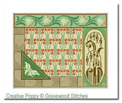 Shop craft paint online at joann. Art Deco Style Cross Stitch