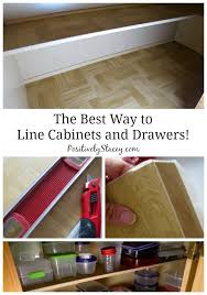 The Best Way To Line Kitchen Cabinets Positively Stacey Lining Kitchen Cabinets Kitchen Drawers Kitchen Drawer Liners