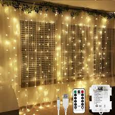 Wir haben solche speziell für innenräume hergestellten lichterketten in den verschiedensten längen, ausführungen und designs vorrätig. Usb Lichterkette Warmweiss Led Lichtervorhang Le