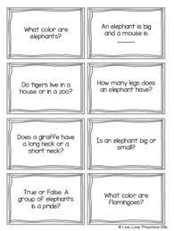 The questions are very simple and at the same time informative. Animal Trivia Questions By Live Love Preschool Tpt