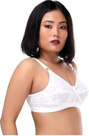 Buy DAISY DEE White Cotton Blend Bra Online at Best Prices in