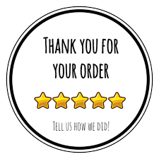 Remind Customers To Leave A Review Of Your Product Business Or Service With These Printable 5 S Business Thank You Notes Small Business Quotes Business Notes