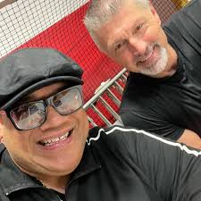 Been 20plus yrs my friend . Today was a good day #SteveBlackman  #leatholweapon #wwe @four10promotions