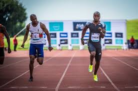 1 simbine akani rsa 10.08 2 ujah chijindu gbr 10.10 Joburg Paves Way For Tokyo Olympic Games