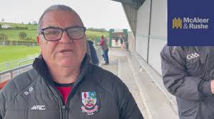 Proud Brackaville man and TTM pundit Sean Quinn spoke after his team  defeated Augher in the preliminary round of the Tyrone Junior Championship 
