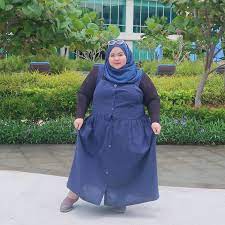 Assalamualaikum hari ni saya nak share pola kurung doll atau. Cek 7 Aturan Fashion Hijab Untuk Wanita Gemuk Dan Pendek Bukareview