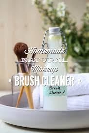 Homemade Natural Makeup Brush Cleaner Live Simply