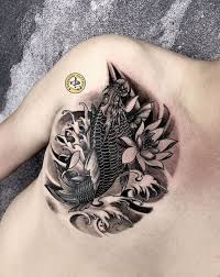 Những hình xăm đẹp và nghệ thuật được nhiều người yêu thích nhất được chúng tôi tuyển chọn tại đây và giới thiệu đến các bạn. Tá»•ng Há»£p 100 Máº«u Hinh XÄƒm Ca Chep Tren Vai Ngá»±c Tay Chan