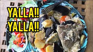 Spring inn hotel 16 tingkat 1 2 nasi kandar subaid, kedah, 08000 malaysia ~37.14 miles. Resepi Jordan Nasi Arab Maqlubah Ù…Ù‚Ù„ÙˆØ¨Ø© Kambing Untuk 2 Orang Makan Chef Ammar And Mark Wiens Youtube