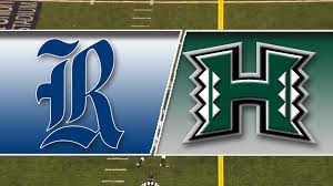 Image result for rice hawaii football