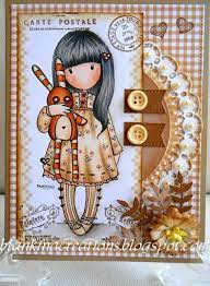 Marion, may show you my latest creation. 600 Cards Gorjuss Ideas Cards Cards Handmade Inspirational Cards