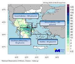 Σε ετοιμότητα οι αρχές για την απομάκρυνση κατοίκων στην εύβοια. Kairos H 8aleia Eri3e 300 Xiliosta Broxhs Se Oktw Wres Sth Stenh Eyboias In Gr