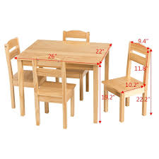 A wide selection of sets is available from popular brands like sauder at walmart.com. 5 Pcs Kids Pine Wood Table Chair Set 84 95 Free Shipping This Child Sized Table Chair Set Wooden Table And Chairs Kids Table Chair Set Kids Table And Chairs