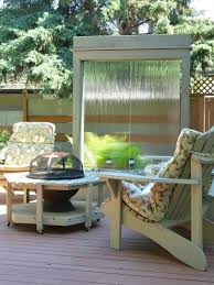 Fire pit with water fountain. 15 Patio Sized Fire Pits And Water Features Hgtv