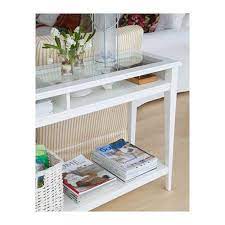 All the pieces work as solitaires of course. Liatorp Console Table White Glass 52 3 8x14 5 8 Ikea Console Table Decorating Ikea Console Table White Console Table