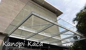 Kaca laminated, atap kaca rumah dan kanopi carport kaca tangerang jakarta bekasi. Contoh Model Kanopi Kaca Minimalis Ruangguruku Com