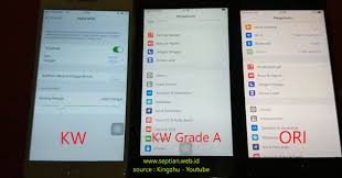 Namun ini dicirikan dengan layar yang cerah. Lengkap Cara Membedakan Layar Lcd Iphone Original Dan Kw