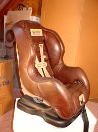 Evenflo Medallion 2000 Brown Leather Rear Facing Car Seat Car Seats Vintage Baby