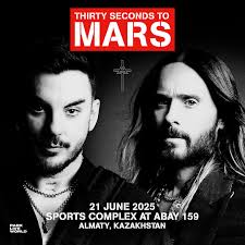 ALMATY!! Tickets for our 2025 summer tour are