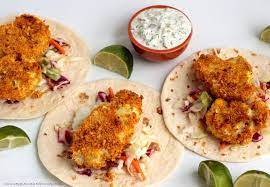 But not so long that you make hummus Crispy Coconut Lime Baked Cauliflower Tacos Veggie Inspired