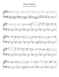 No repetitive or repeat posts that only have a short time between posts. Pizza Theme Sheet Music For Accordion Solo Musescore Com
