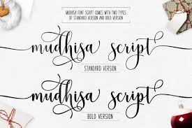 Font catalog with sorting by alphabetical, by category, by tag or by popularity. Mudhisa Script Font By Barland Thehungryjpeg Com