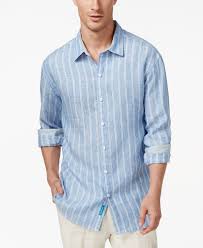 Tommy Bahama Brisbane Beach Long Sleeve Linen Shirt Casual Button Down Shirts Men Macy S Linen Shirt Brisbane Beach Linen