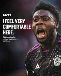 Real Madrid target Alphonso Davies is loving life at Bayern Munich 😏