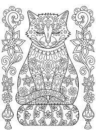Coloriage chat a imprimer et dessin a colorier 99. Coloriage De Chat A Imprimer Coloriages De Chats Coloriages Pour Enfants