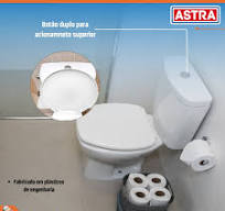 Botão Reparo Para Descarga Caixa Acoplada Acionamento Duplo