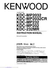 This way you'll save time on finding the necessary info. Kenwood Kdc Mp232 Manuals Manualslib