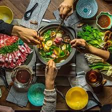 This recipe needs 3 racks in your oven. Shabu Shabu Entertaining Dinner Party Recipe Tasting Table