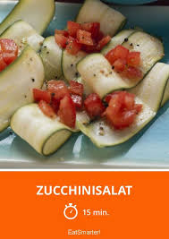 Zucchinisalat Rezept Zucchinisalat Zucchini Salat