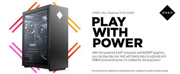 Amazon Com Omen 25l Gaming Desktop Pc Nvidia Geforce Gtx 1660 Super 10th Generation Intel Core I5 10400f Processor Hyperx 8 Gb Ram 512 Gb Ssd Windows 10 Home Gt12 0020 2020 Computers Accessories
