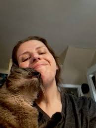 Manx mix cat loves to play hide and seek