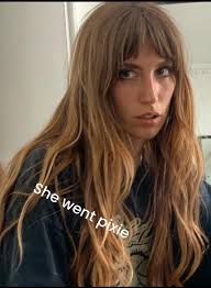 Anna went to go see The Hair Bros in the UK !! The stylist cut her long  hair off and gave her a pixie !!