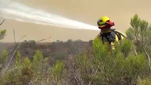 Evacuation warning issued due to brush fire in Encino