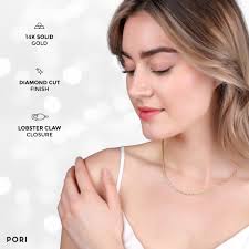 14K Yellow Gold 2.5MM Diamond Cut Rope Chain Necklace Unisex Sizes 1624