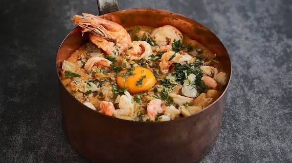 Seafood Bread Soup