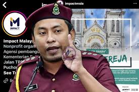 1Media.My: Ziarah Gereja: Ahli Parlimen PN kata jangan samakan 'epal' dan  'oren'