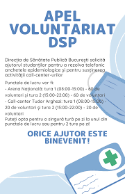 Institutul national de sanatate publica si directia de sanatate publica a municipiului bucuresti analizeaza situatia infectiilor nosocomiale din spitale, a precizat ministerul sanatatii. Important Apel Voluntariat Dsp Ne ConfruntÄm In AceastÄ Perioada Cu Un NumÄr De Aproximativ 700 De Cazuri Nou Confirmate Zilnic In Municipiul BucureÈti Ce Duce La O IncidenÈÄ A Cazurilor