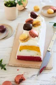 Buche Glacee Tres Fruitee Recette Delicieux Desserts Buche De Noel Recette