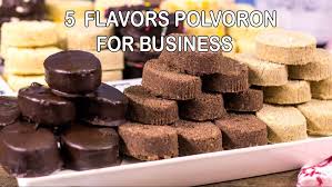 Polvoron In 5 Flavors Best Easy Business Recipe How To Make Youtube Polvorones Polvorones Recipe Cooking Recipes Desserts